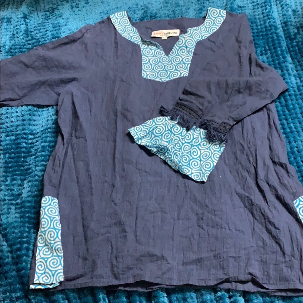 EUC cotton tunic size L